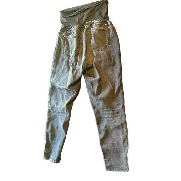 Maternity bottoms bundle sz 6 medium Leggings jeans shorts Over Belly Banded - Picture 13 of 15